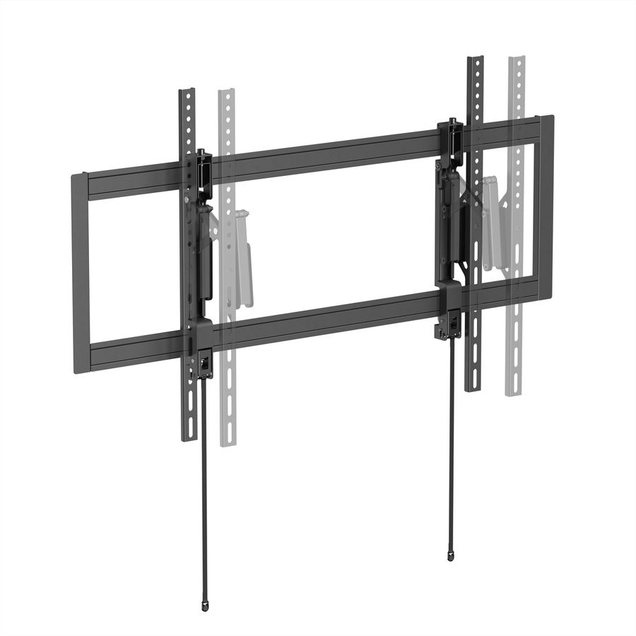 VALUE TV-Wandhalterung, hochbelastbar, ausziehbar, neigbar, 55-105 Zoll, bis 80 kg