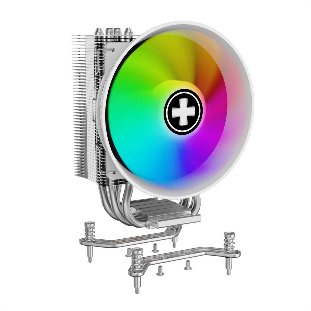 XILENCE XC249 ARGB CPU-Kühler, 120mm PWM FDB Lüfter, 150W TDP