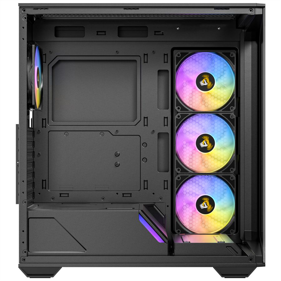 ANTEC Constellation C3 ARGB PC Gehäuse Midi Tower ATX, schwarz