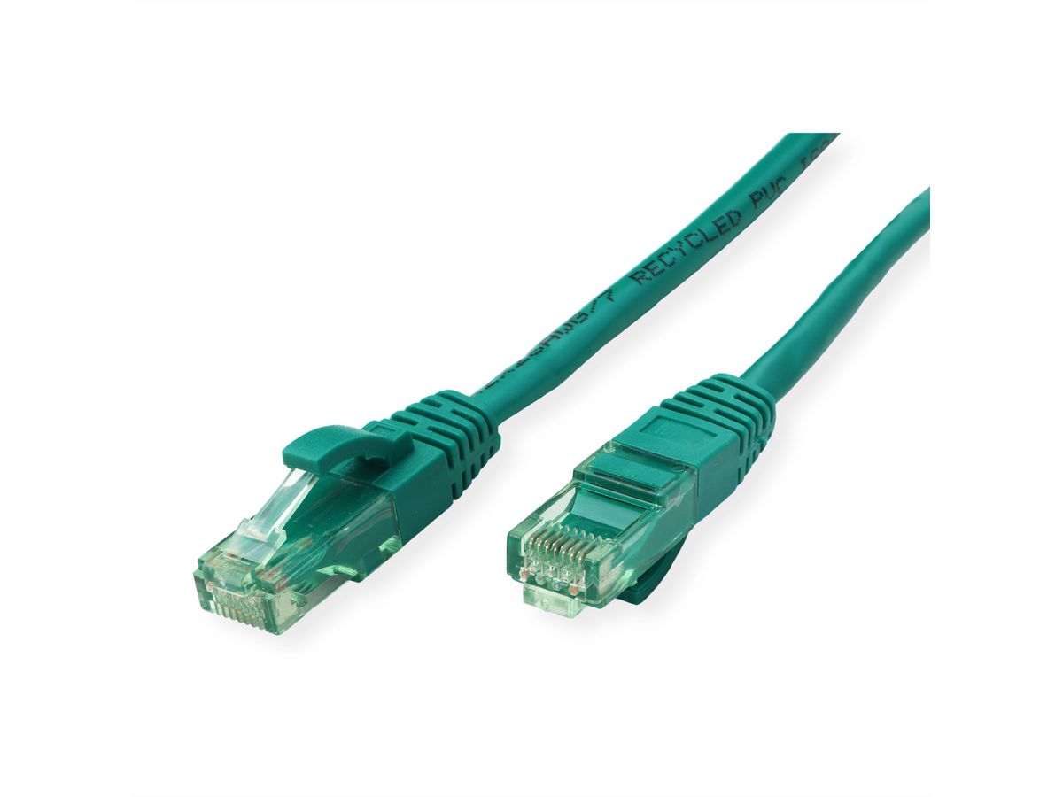 ROLINE RM Patchkabel Kat.6A UTP, grün, 5 m