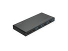 ROLINE KVM Switch, HDMI 4K, USB, 1 User - 4 PC, mit 3-Port USB-Hub