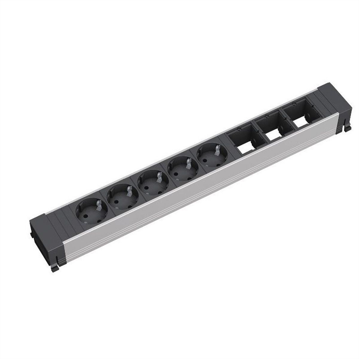 BACHMANN CONFERENCE TOP FRAME X-Large Einsatz 5x Schutzkontakt 3x ABD