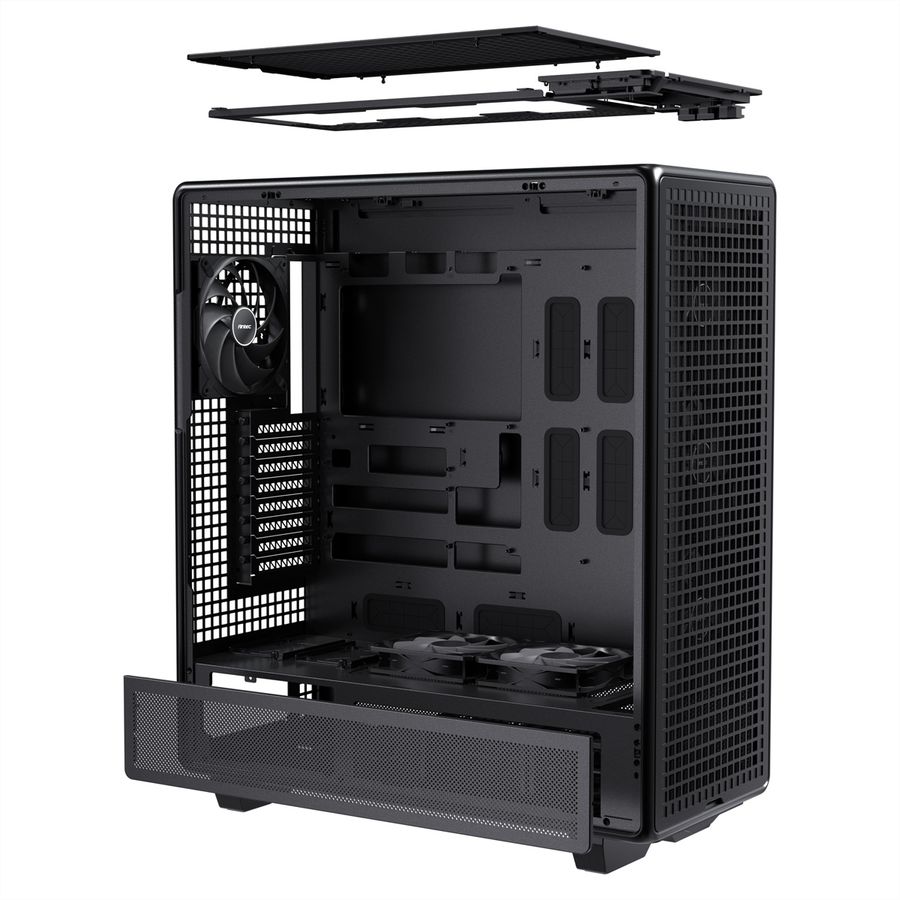 ANTEC 900 PC Gehäuse ATX Full Big Tower, schwarz