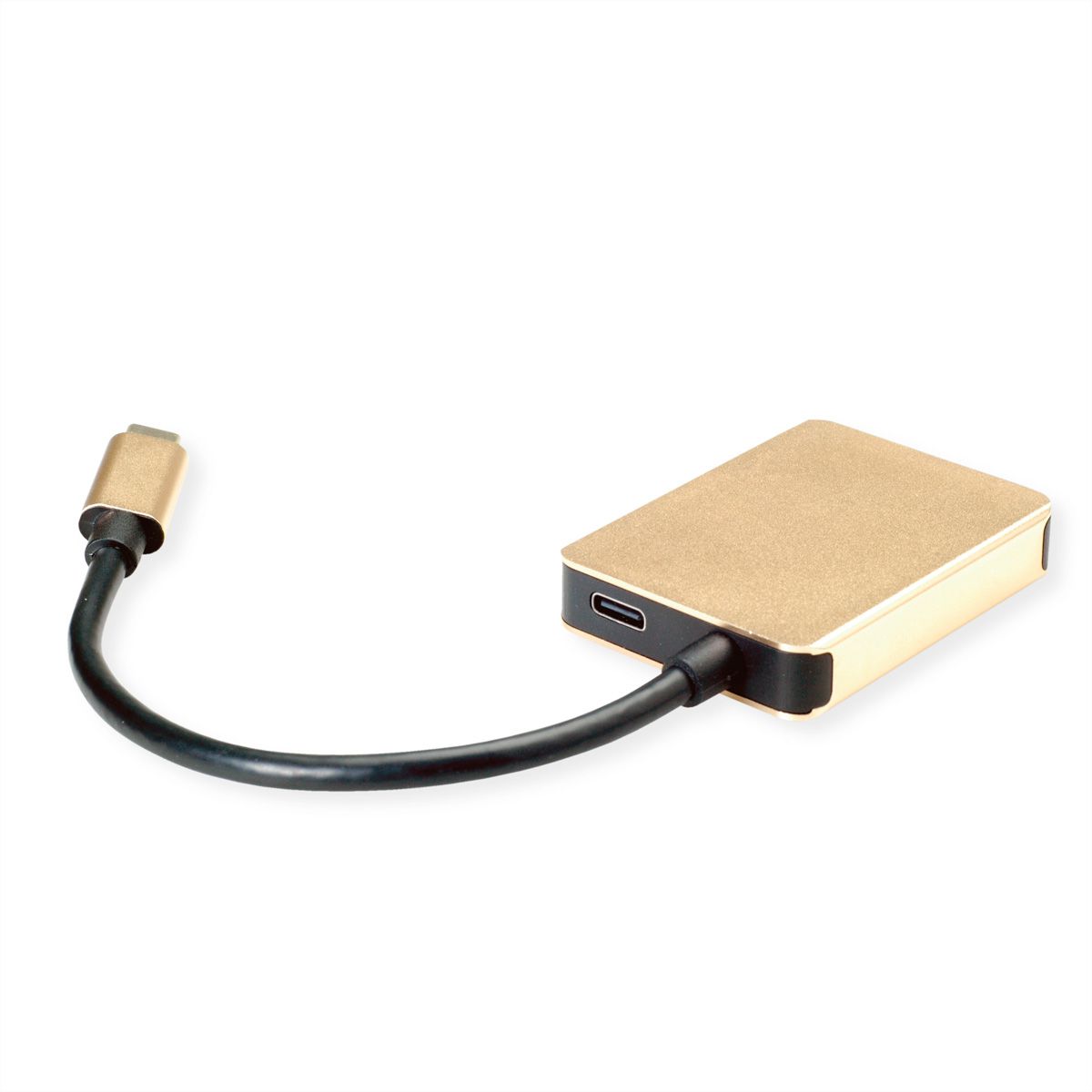 ROLINE GOLD USB-C Dockingstation, HDMI 4K, 2x USB 3.2 Gen 1, 1x PD
