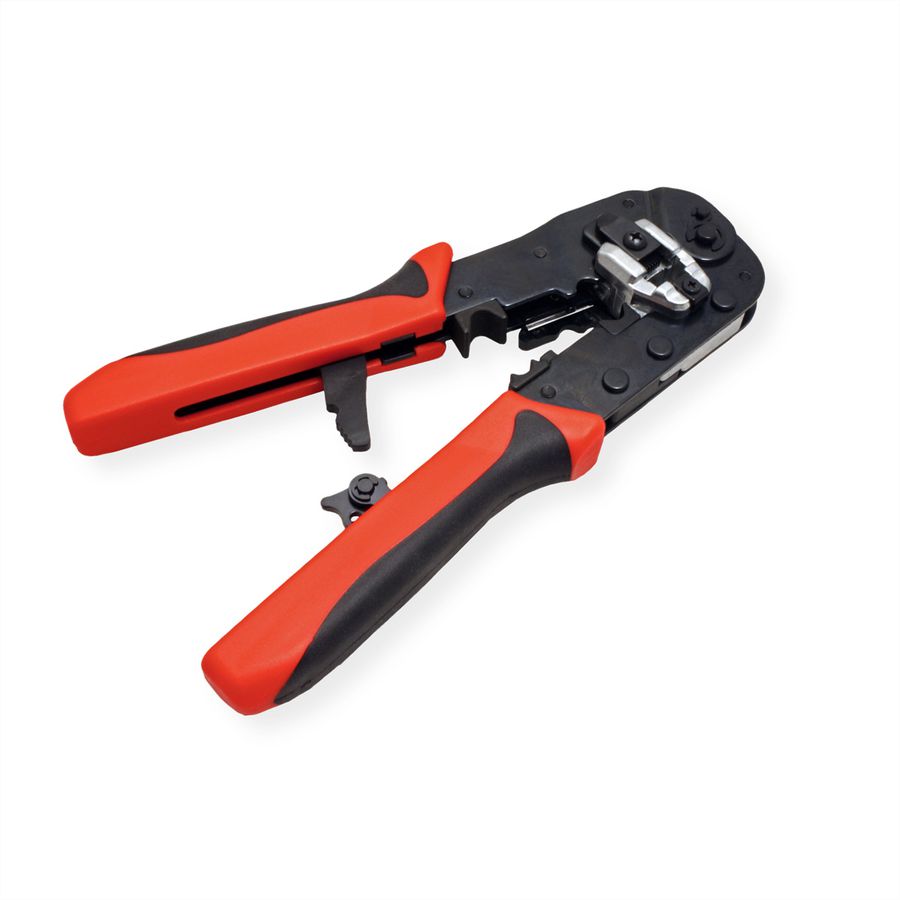 VALUE Crimpzange RJ45 (8P8C) mit/ohne Schirmanschluss