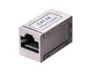 VALUE RJ-45 Kupplung geschirmt, Cat.6A (Class EA), silberfarben