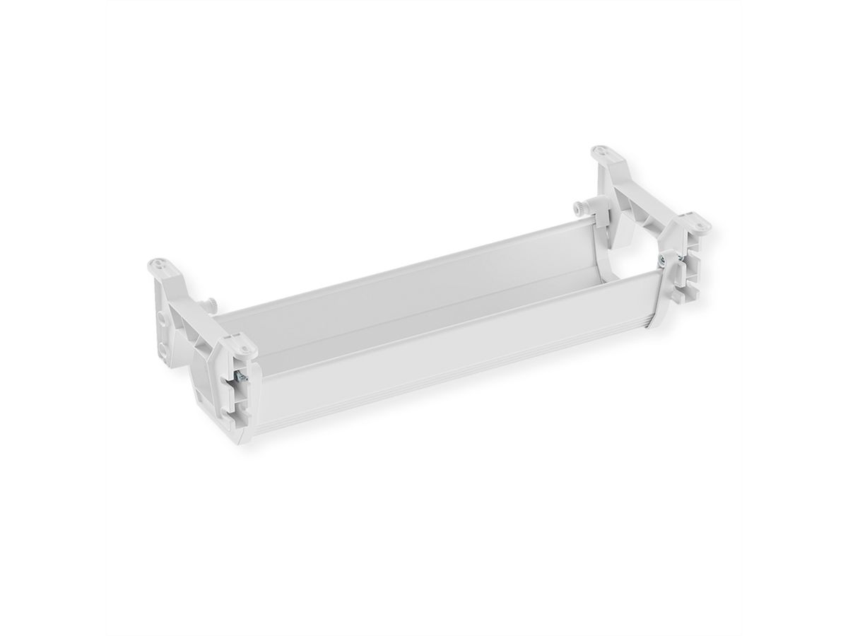 ROLINE Easy2Open Kabelkanal, Untertischmontage, weiß, 44,9 cm