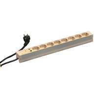 SCHROFF Schutzkontakt-Steckdosenleiste - STDL.Schutzkontakt 8DO.TRANS.438.5L