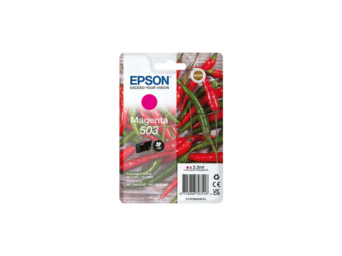 Epson 503 Druckerpatrone 1 Stück(e) Original Standardertrag Magenta