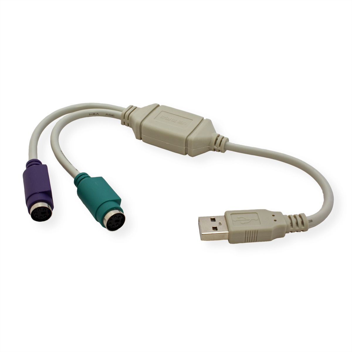 VALUE USB - 2x PS/2 Konverter