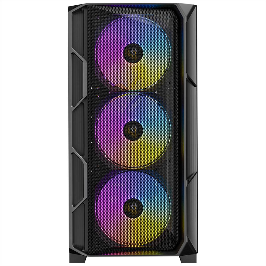 ANTEC AX-1000 ARGB Gaming E-ATX, ATX, Micro-ATX, ITX Mid Tower PC Gehäuse, schwarz