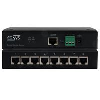 EXSYS EX-61008 Serial Device Server 8 x Seriell RS-232/422/485