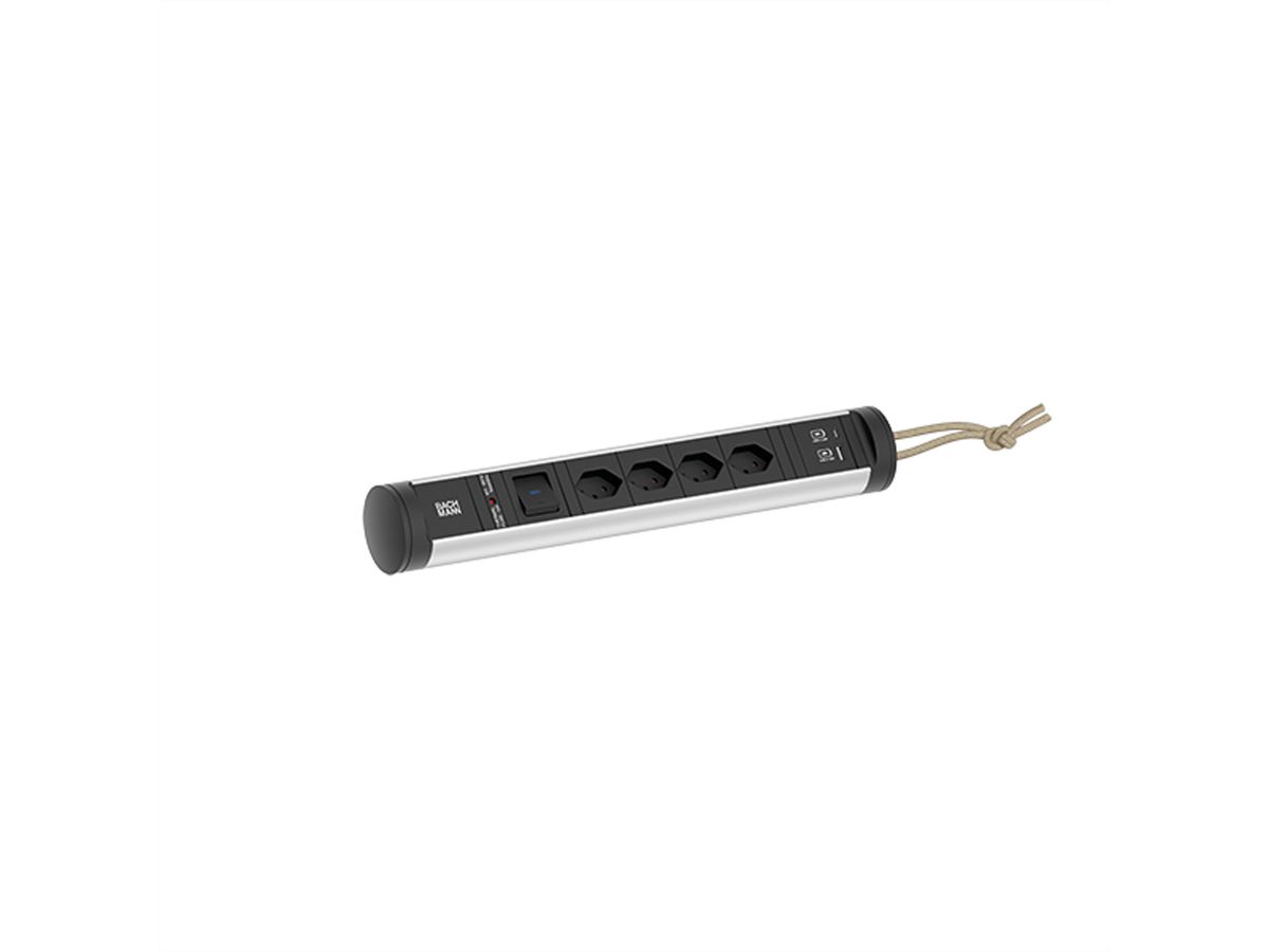 BACHMANN CYCLE Loop 4xCH 1xSchalter 1xUSB A/C 22W 2,5m T12
