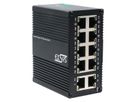 EXSYS EX-62026PoE 10-Port Industrie-Ethernet-PoE-Switch, 8x PoE + 2-Port 10/100/1000Tx