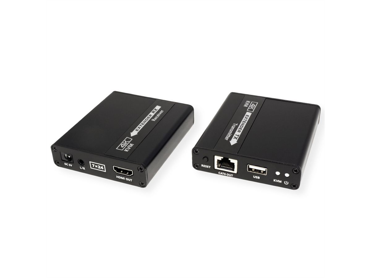 VALUE KVM Verlängerung über Kat.6/6A, HDMI, max. 70m