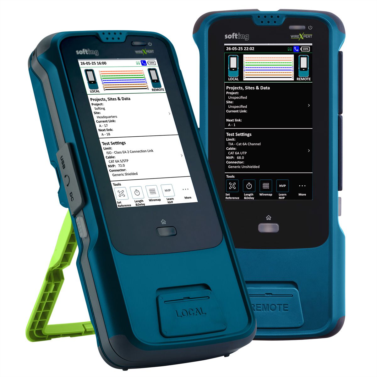 SOFTING WireXpert MP C6A Cable Certifier