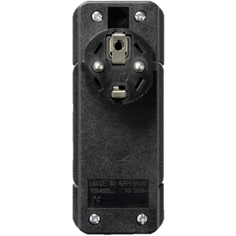 BACHMANN SMART PLUG Schutzkontakt Montagestecker, schwarz