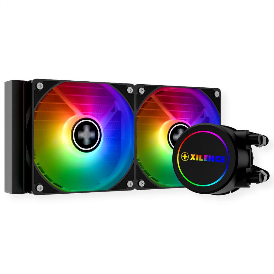 Xilence LQ240.ARGB AMD und Intel AiO 240mm Wasserkühlung, ARGB PWM, 300W TDP