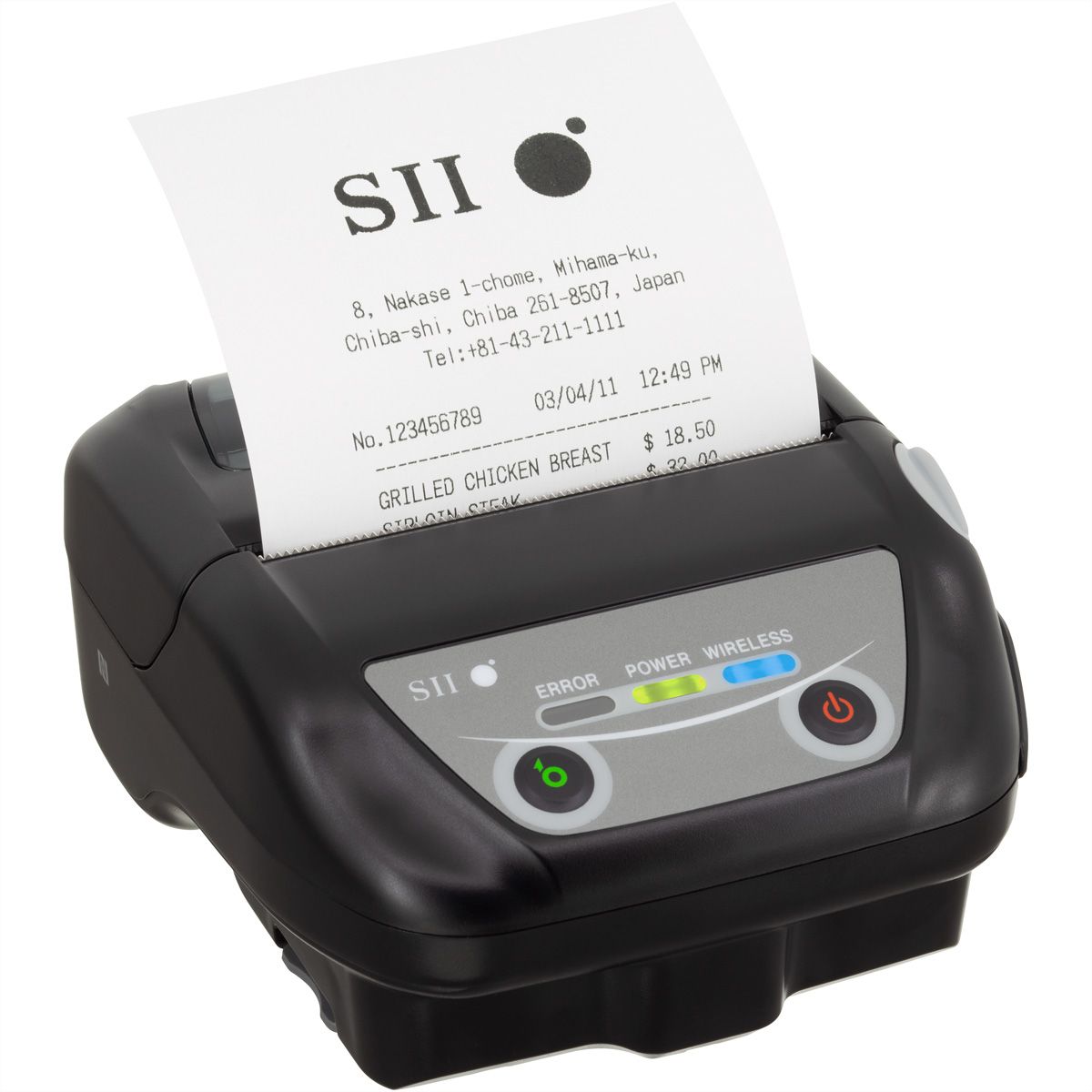 SEIKO MP-B30 mobiler Etikettendrucker, WLAN, USB