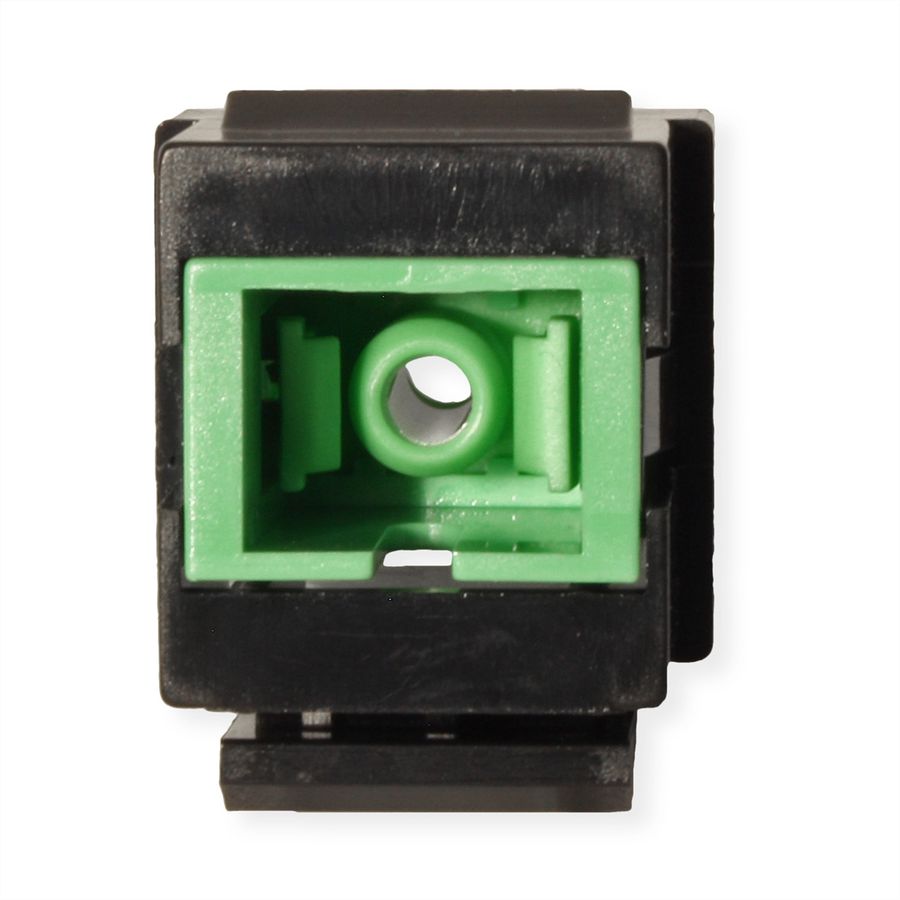 ROLINE Keystone LWL-Adapter SC/SC Simplex, Single Mode, OS2, APC