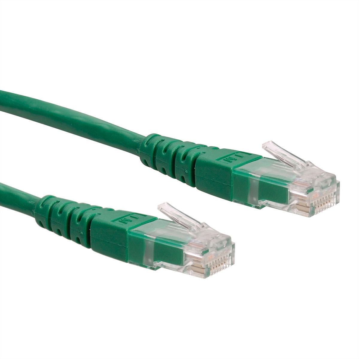 ROLINE Patchkabel Cat.6 (Class E) UTP, grün, 1 m