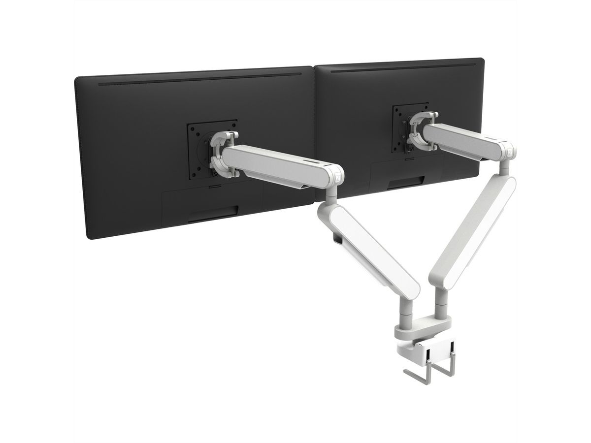 BACHMANN ZG2 Monitorarm, Tischmontage, 17-34 Zoll, bis 11 kg, weiß