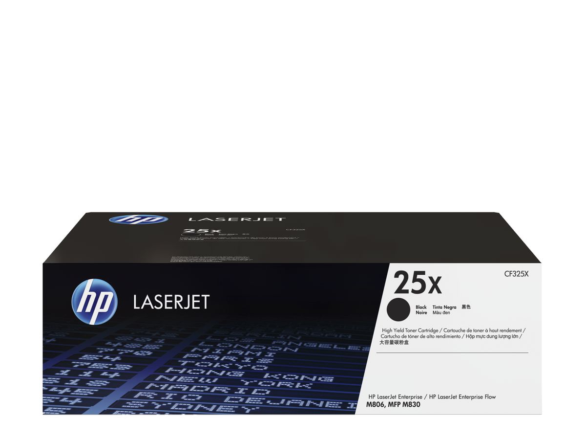 HP 25X Schwarz Original LaserJet Tonerkartusche mit hoher Reichweite