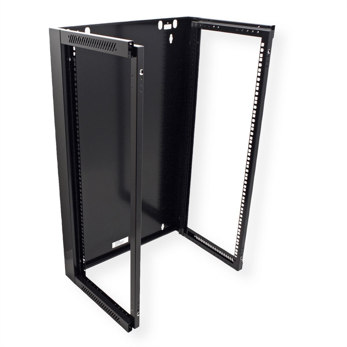 VALUE Wandgehäuse 18 HE (HxBxT) 901x570x450mm, Bausatz, schwarz