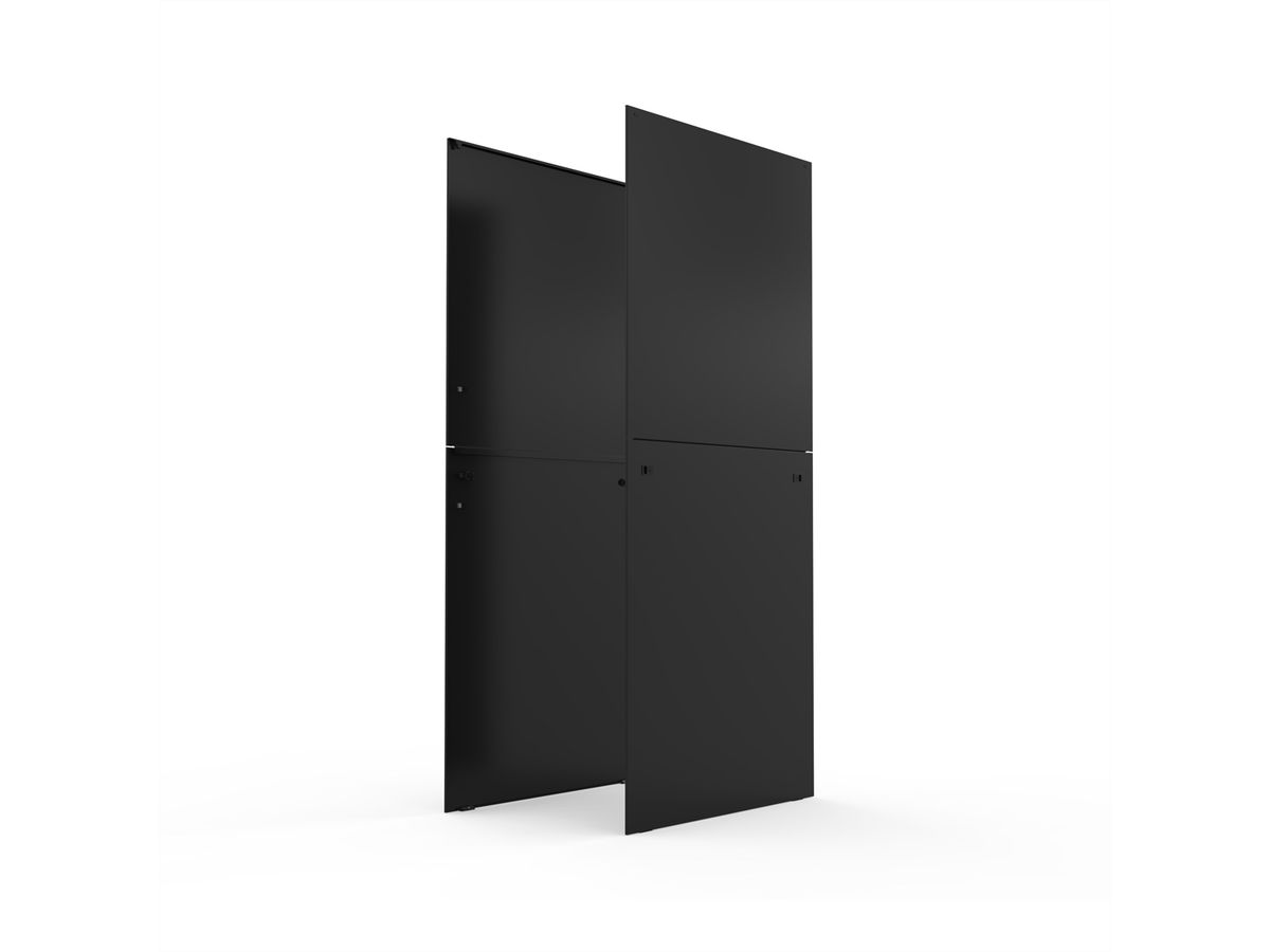 SCHROFF SEITENWAND DOP 2450H 1200T SCHLOSS 2X