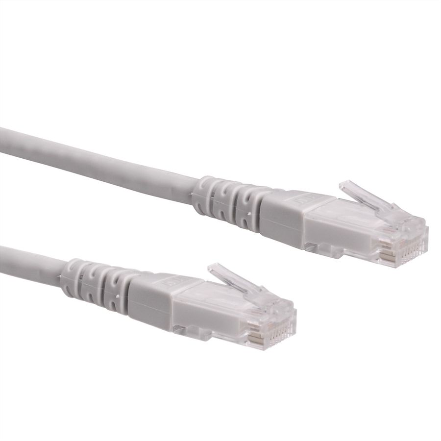 ROLINE Patchkabel Cat.6 (Class E) UTP, grau, 2 m
