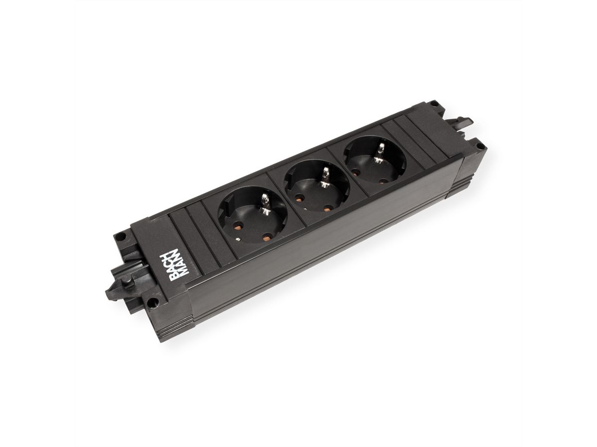 BACHMANN STEP BASE 3xCEE7/3 GST18, schwarz