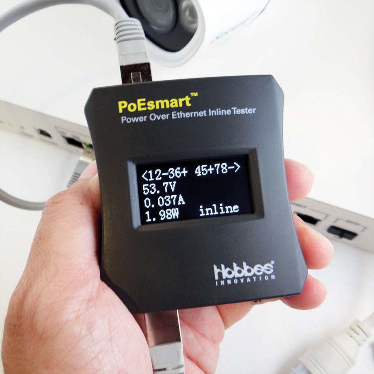 HOBBES PoEsmart  - Inline-Power-Over-Ethernet Tester