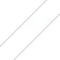 Brother TZE-145 Etiketten erstellendes Band Weiss auf Transparent
