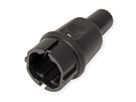 BACHMANN Vollgummi Stecker, französisches System, IP44, schwarz