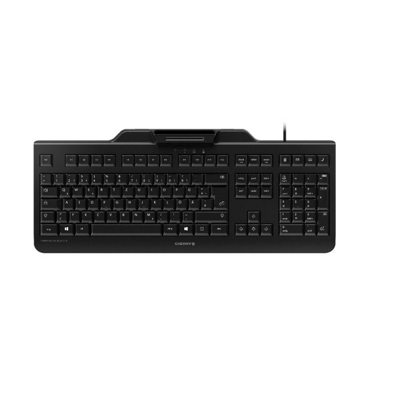 CHERRY JK-A0400EU-2 Tastatur Büro USB QWERTZ US Englisch Schwarz