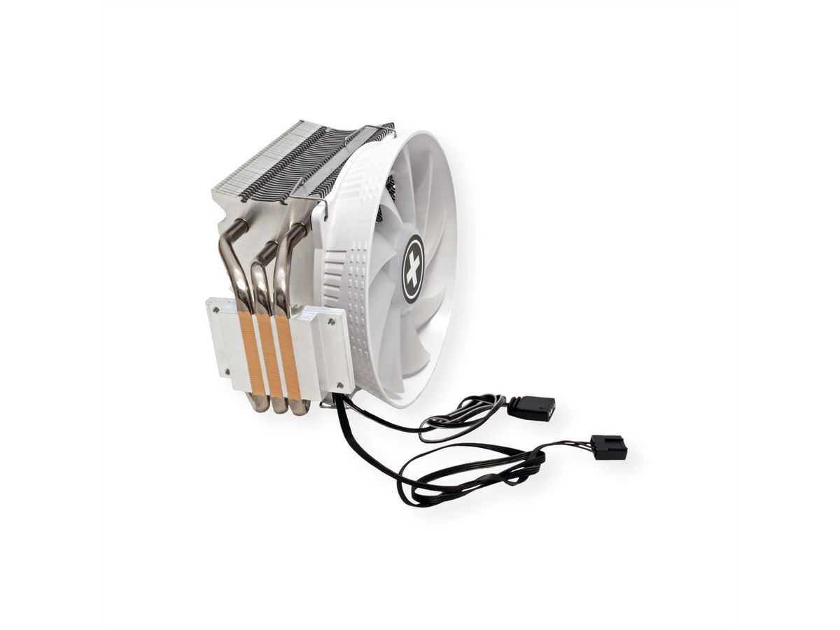 Xilence M403PRO.W.ARGB AMD und Intel CPU Kühler, 120mm ARGB PWM Lüfter, 150W TDP