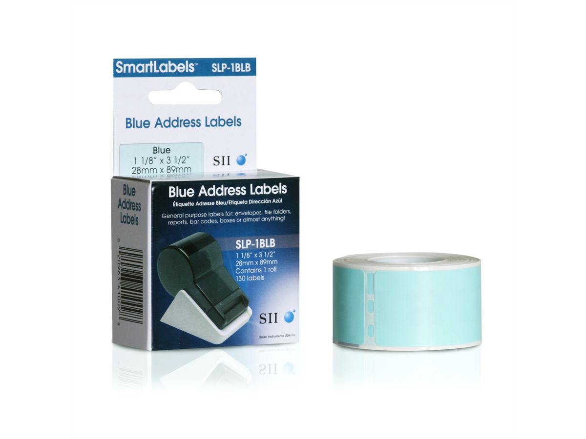 SEIKO Adressetiketten SLP-1BLB, blau