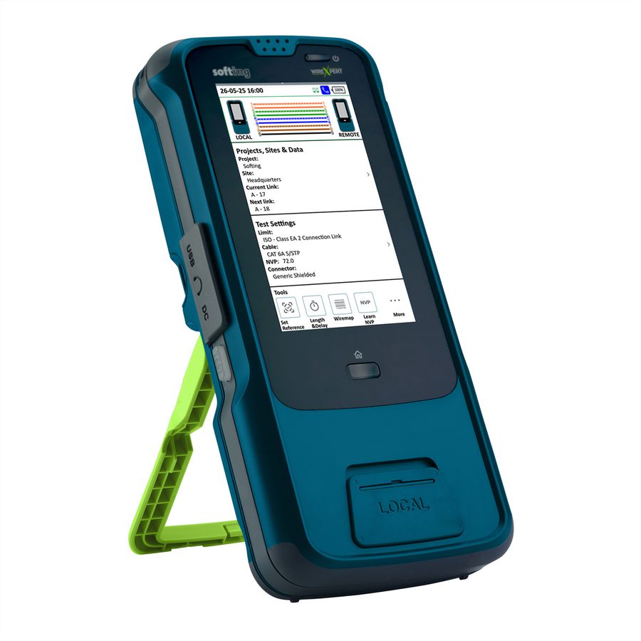 SOFTING WireXpert MP C6A Cable Certifier
