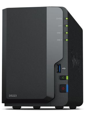 Synology DiskStation DS223 NAS & Speicherserver Desktop Realtek RTD1619B 2 GB DDR4