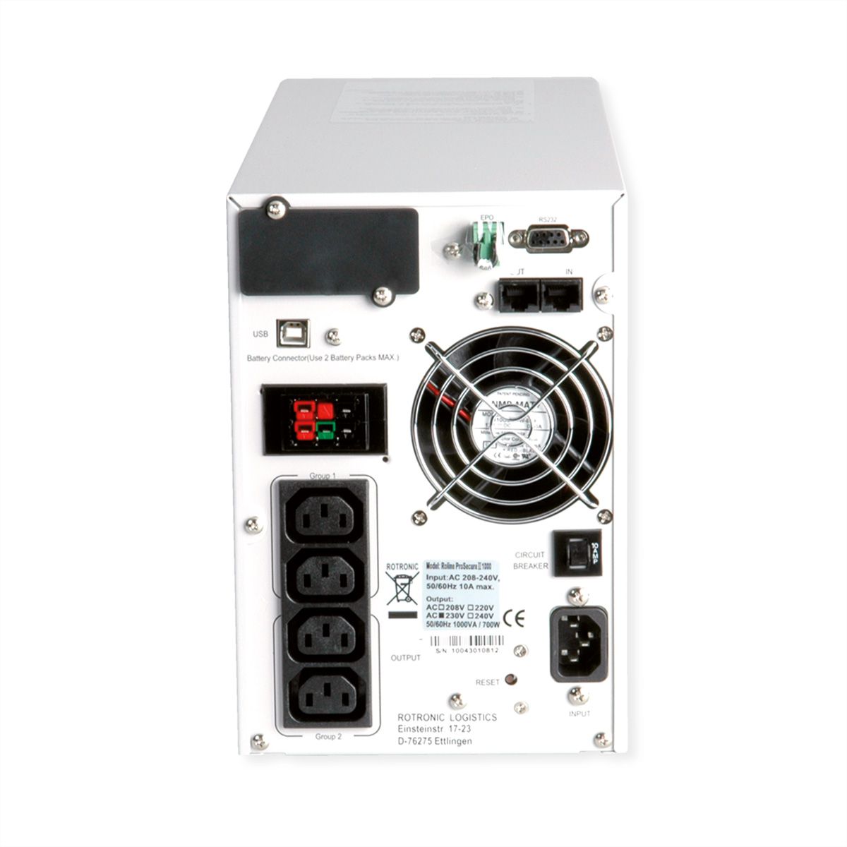 ROLINE ProSecure II 1000 - Online USV