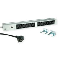 BACHMANN 19" 1HE 12xC13 2,0m CEE7/7