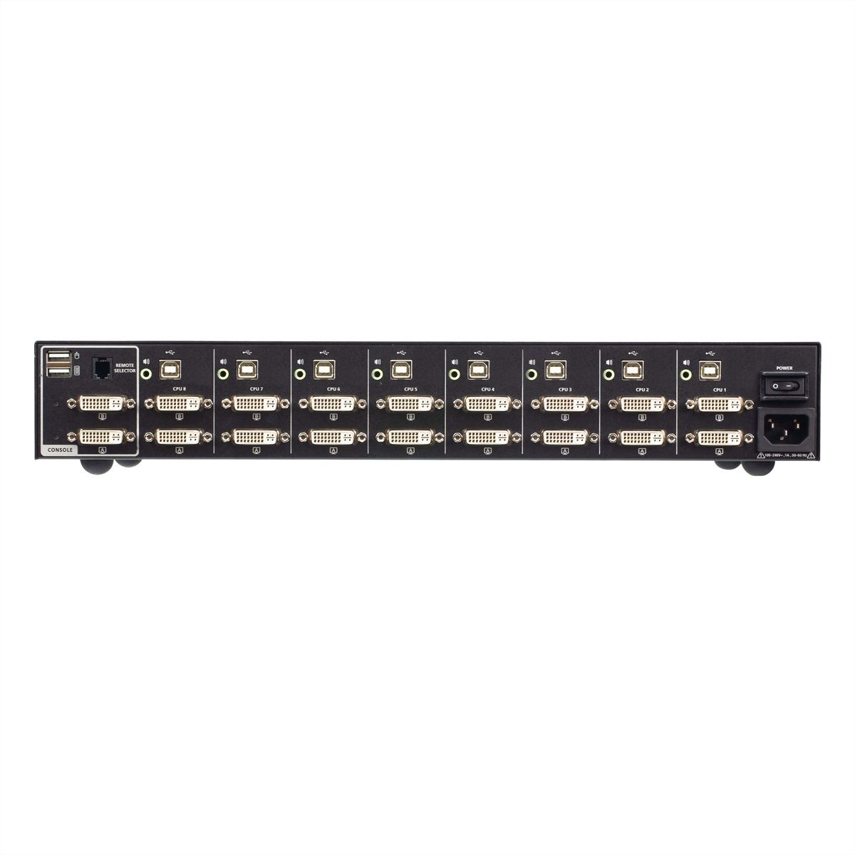 ATEN CS1148D4 8-Port USB 4K DVI Dual Display Secure KVM