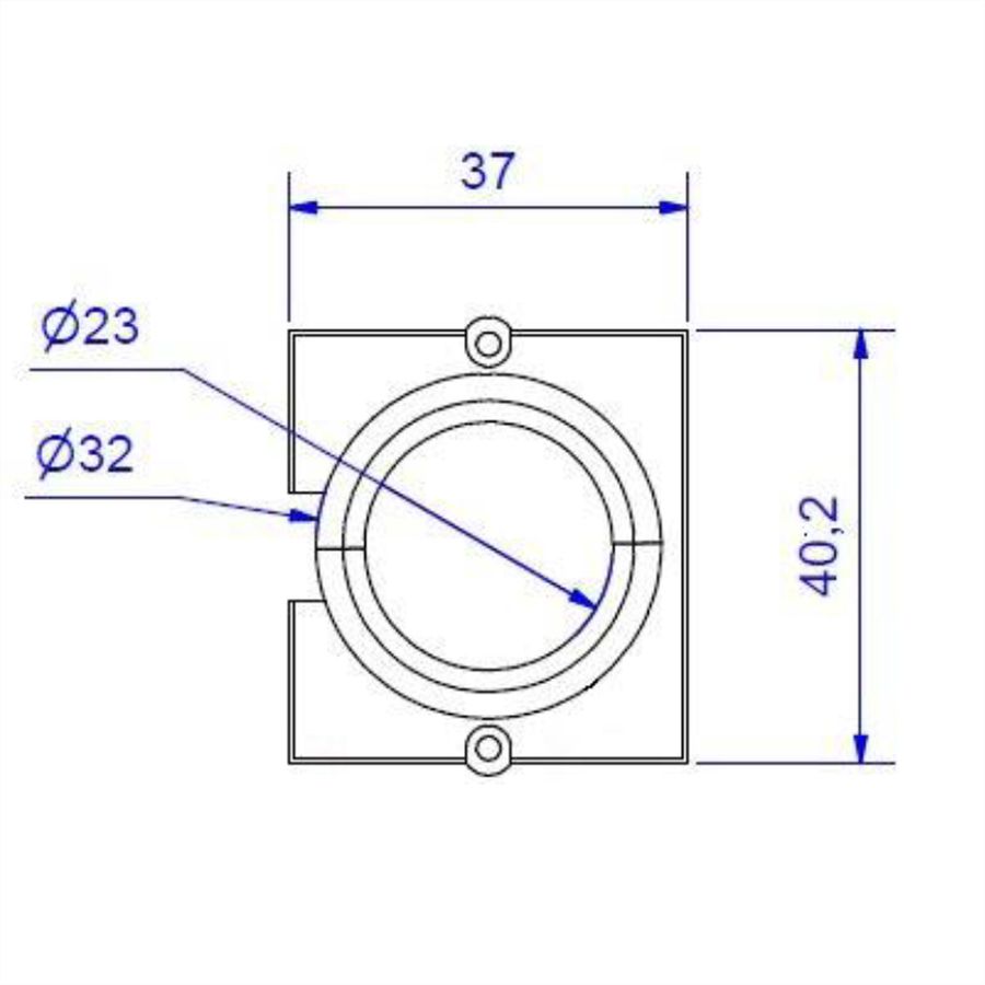 BACHMANN Custom Modul Kabeldurchführung VGA