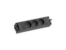 BACHMANN STEP BASE 3xUTE GST18, schwarz