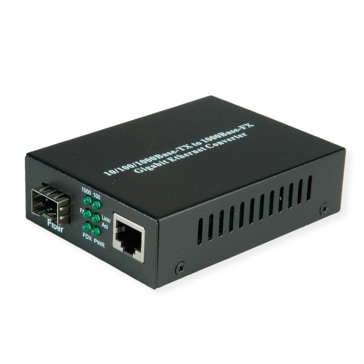 VALUE Gigabit Ethernet Konverter, RJ-45 - SFP