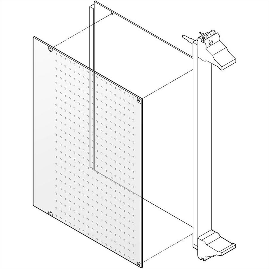 SCHROFF Lötseitenabdeckungen (Solder Side Cover) - LEITERPLATTENABDECK.6HE 80T