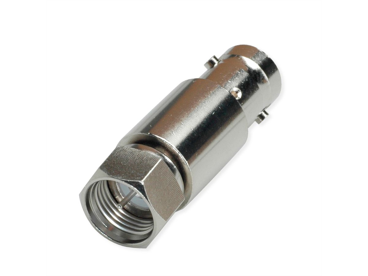 TELEGÄRTNER Adapter BNC-Buchse / F-Stecker