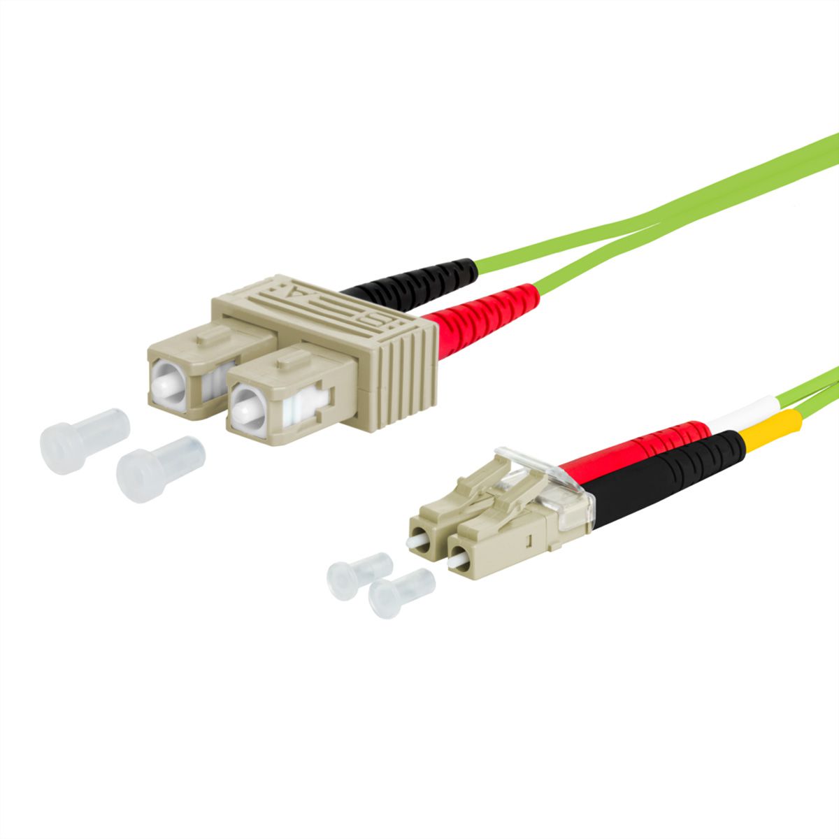 METZ CONNECT OpDAT Patchkabel, SC-D/LC-D OM5, 2 m