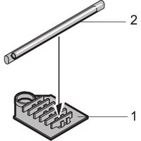SCHROFF Spleisshalter - SPLEISSHALTER NTS 10STK