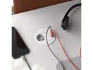 BACHMANN LOOP IN CHARGE 1xCEE7/3 ws, 1x USB A/C 22W 1xKBD 0,2m